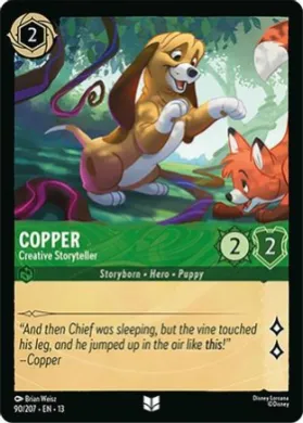 Copper (13ATV 090) Attack of the Vine!