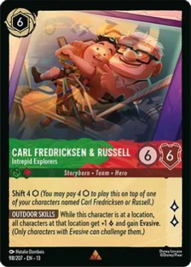 Carl Fredricksen & Russell (13ATV 098) Attack of the Vine!