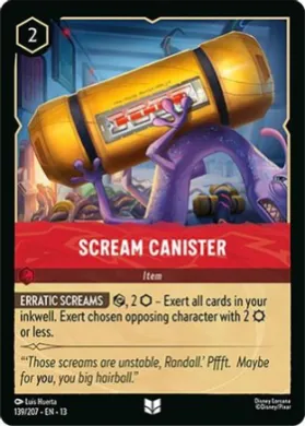 Scream Canister (13ATV 139) Attack of the Vine!