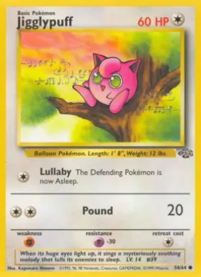 Jigglypuff (JU 54) Jungle