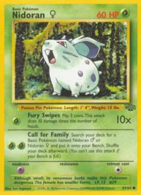 Nidoran \[F\] (JU 57) Jungle