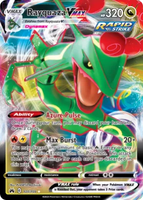 Rayquaza VMAX (CRZ 101) Crown Zenith