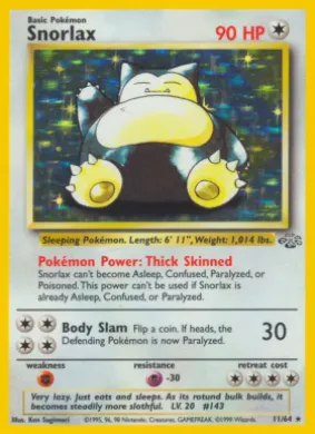 Snorlax (JU 11) Jungle