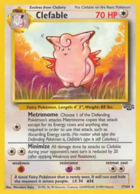 Clefable (JU 17) Jungle