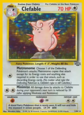 Clefable (JU 1) Jungle