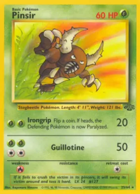 Pinsir (JU 25) Jungle