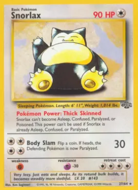 Snorlax (JU 27) Jungle