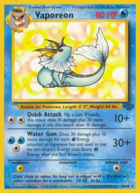 Vaporeon (JU 28) Jungle