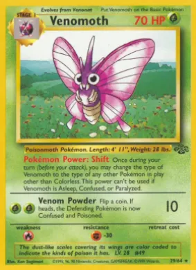 Venomoth (JU 29) Jungle