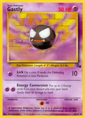 Gastly (FO 33) Fossil