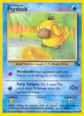 Psyduck (FO 53) Fossil