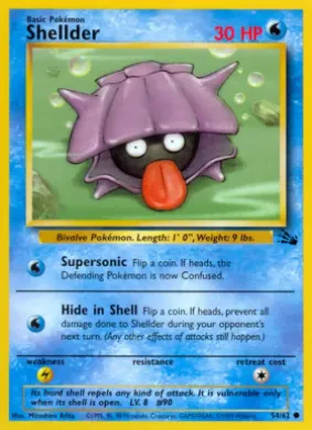 Shellder (FO 54) Fossil