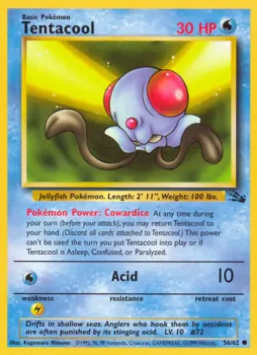 Tentacool (FO 56) Fossil