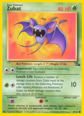 Zubat (FO 57) Fossil