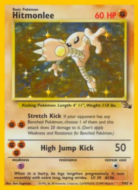 Hitmonlee (FO 7) Fossil