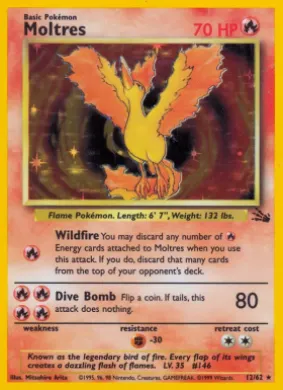 Moltres (FO 12) Fossil