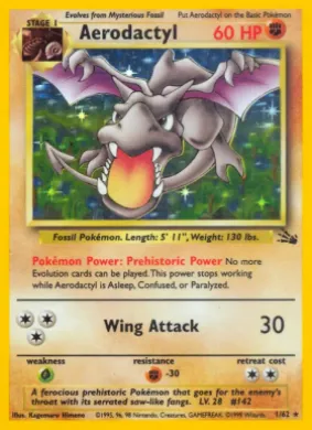 Aerodactyl (FO 1) Fossil