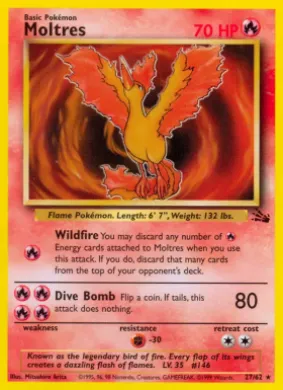 Moltres (FO 27) Fossil