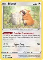 Bidoof (CRZ 111) Crown Zenith