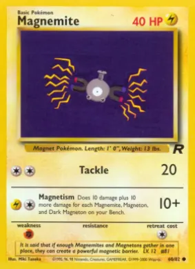 Magnemite (TR 60) Team Rocket