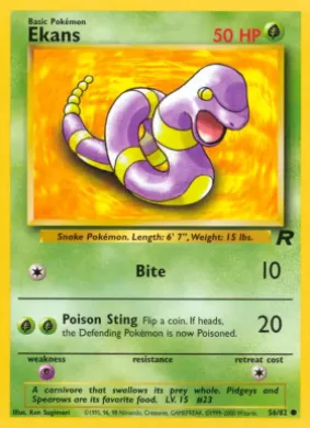 Ekans (TR 56) Team Rocket