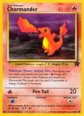 Charmander (TR 50) Team Rocket