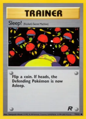 Sleep! (TR 79) Team Rocket