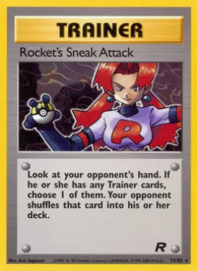 Rocket's Sneak Attack (TR 72) Team Rocket