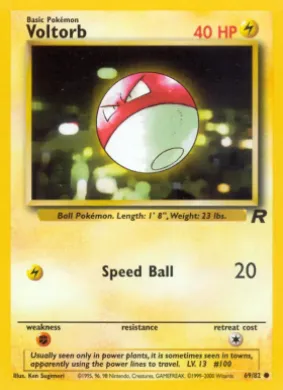 Voltorb (TR 69) Team Rocket