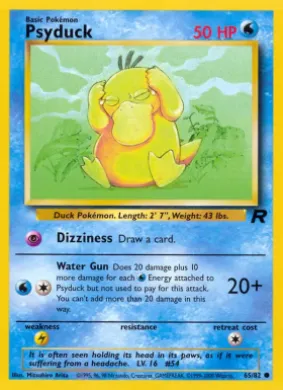 Psyduck (TR 65) Team Rocket