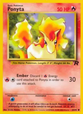 Ponyta (TR 64) Team Rocket