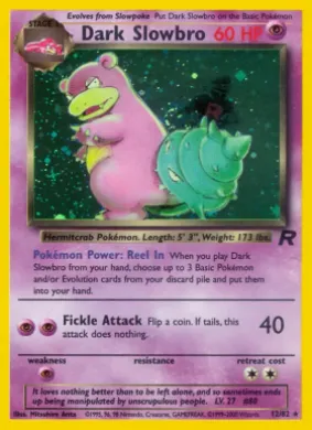 Dark Slowbro (TR 12) Team Rocket