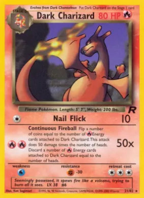 Dark Charizard (TR 21) Team Rocket