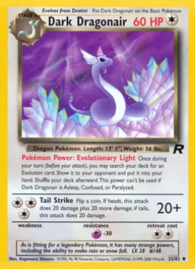 Dark Dragonair (TR 33) Team Rocket
