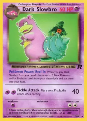 Dark Slowbro (TR 29) Team Rocket