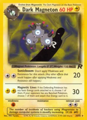 Dark Magneton (TR 28) Team Rocket