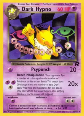 Dark Hypno (TR 26) Team Rocket