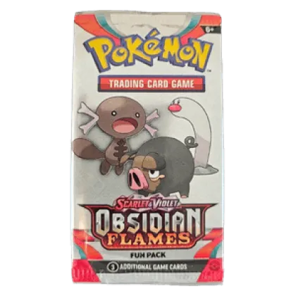 Obsidian Flames Fun Pack (3 Cards)