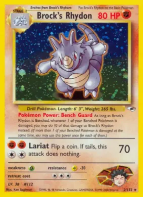 Brock's Rhydon (GH 2) Gym Heroes