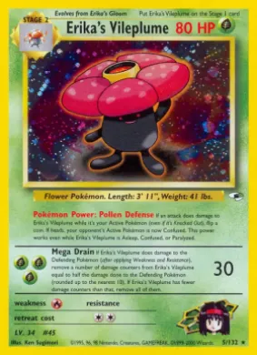 Erika's Vileplume (GH 5) Gym Heroes