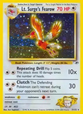 Lt. Surge's Fearow (GH 7) Gym Heroes