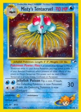 Misty's Tentacruel (GH 10) Gym Heroes