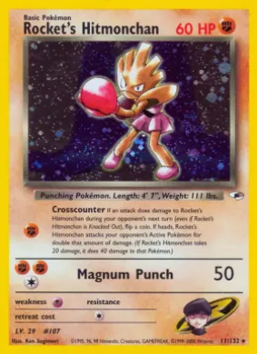 Rocket's Hitmonchan (GH 11) Gym Heroes