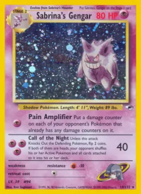 Sabrina's Gengar (GH 14) Gym Heroes
