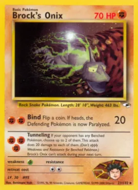 Brock's Onix (GH 21) Gym Heroes
