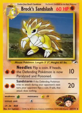 Brock's Sandslash (GH 23) Gym Heroes