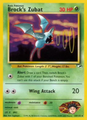 Brock's Zubat (GH 24) Gym Heroes