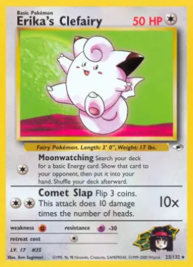 Erika's Clefairy (GH 25) Gym Heroes