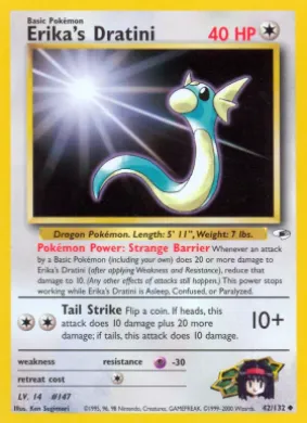 Erika's Dratini (GH 42) Gym Heroes