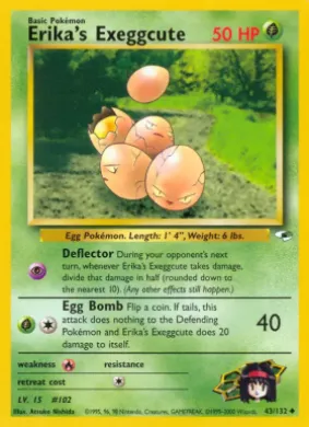 Erika's Exeggcute (GH 43) Gym Heroes